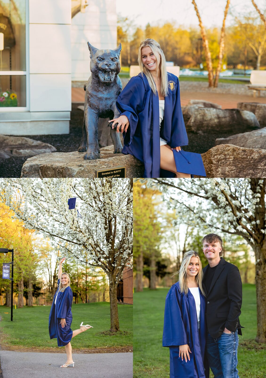 Suny Poly Graduation Cap. Gown. Done. Graduation Photos at SUNY Poly | Utica, NY Senior ...